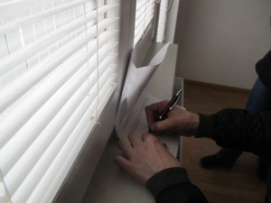 Podpis najemne pogodbe.